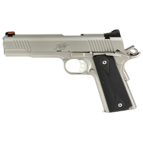 Kimber Stainless II California Compliant 45 ACP Pistol 5" Barrel 7+1 Round Satin Slide Black Grip Satin Frame