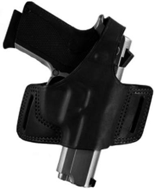Bianchi 5 Black Widow OWB Holster Left Hand S&W K Frame 2 to 4" Leather Black