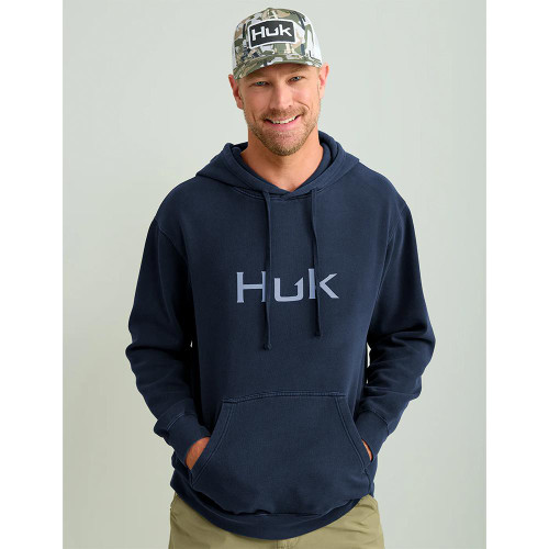Huk Huk'd Logo Hoodie Naval Academy M