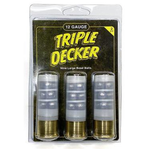 Reaper Defense Group Triple Decker 12 Gauge Ammo 2-3/4" 9 Pellets 3PK