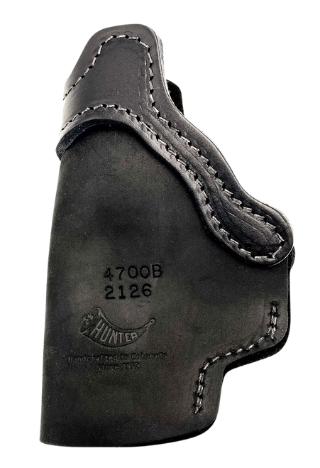 Hunter Company 4700 Universal IWB Holster Black Leather Small/Medium Frame Right Hand