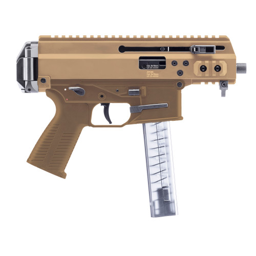 B&T APC9K Pro 9mm Luger Pistol 4.3" Barrel 30+1 Round Coyote Tan