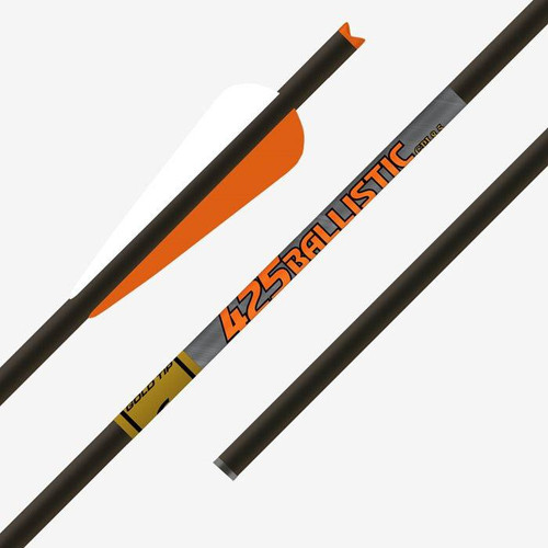 Gold Tip Ballistic Crossbow Bolt 20 Inch 4 Inch Duravanes 6 Pack