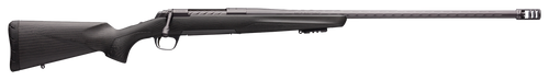 Browning X-Bolt Pro Long Range Bolt Action Rifle 300 PRC 26" Skip Fluted Barrel Carbon Gray Cerakote Carbon Fiber Stock