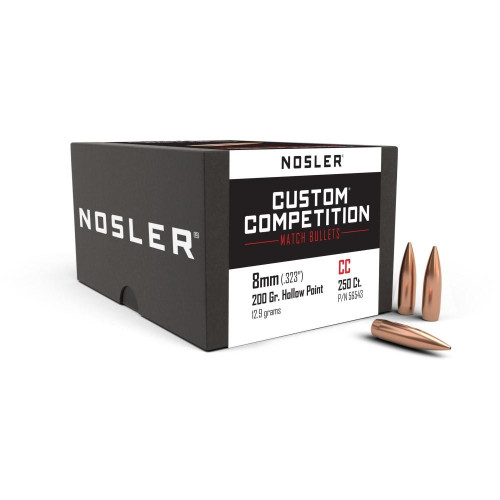 Nosler 8mm .323" 200gr HPBT 250/Box