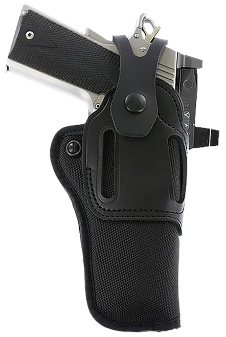 Galco Switchback OWB Holster Ambidextrous 1911 Government Leather Black