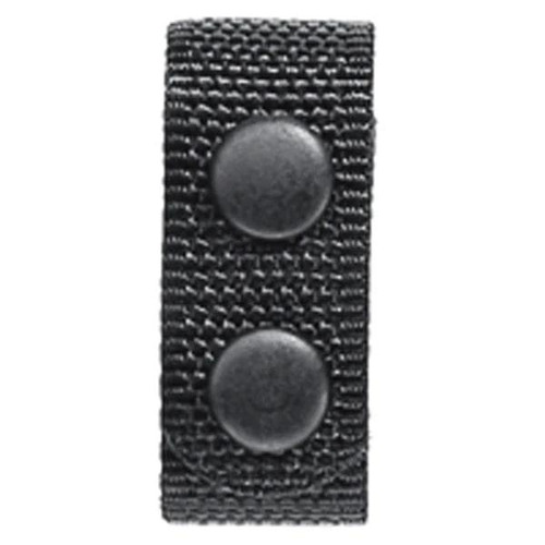 Bianchi 6406 AccuMold Belt Keeper Snap Closure Nylon Black 4PK