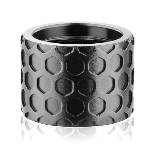 Backup Tactical 1/2x28 Thread Protector Honeycomb Black
