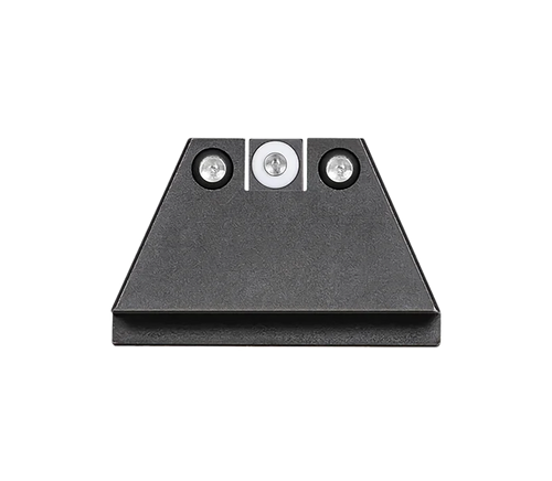Night Fision Suppressor Height Night Sight Set for Glock 17/17L/19/22/24/25/26/27/28/31/32/33/34/35/36/38/39 Green Tritium White Outline