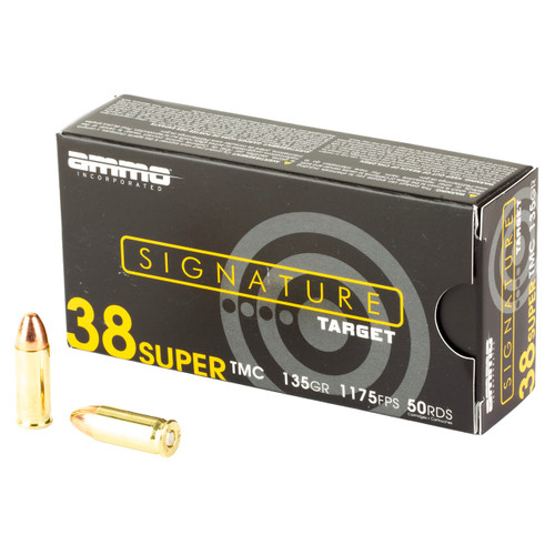 Ammo Inc 38 Super Ammo 135 Grain 50 Rounds