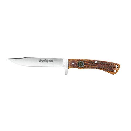 Remington Backwoods Skinner Fixed Knife Brown with Sheath