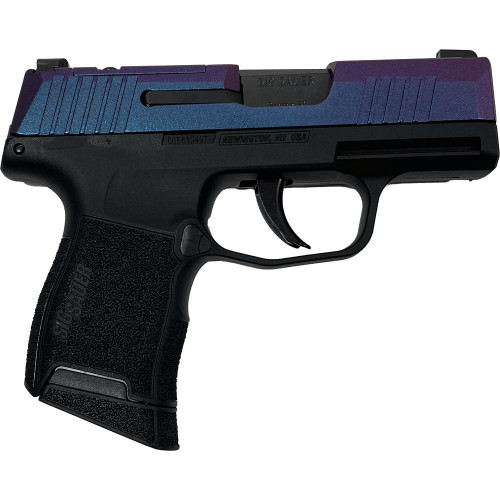 Sig Sauer P365 Mongoose Purple 9mm Luger Pistol 3.1" Barrel 10rd Magazines (2) X-Ray 3 Sights