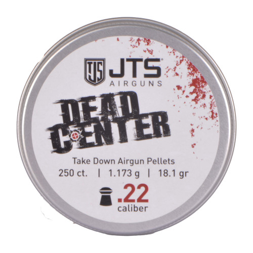 JTS Group .22 Caliber 18.13 Grain Domed Air Gun Pellets 250 Count Tin JTS Group .22 Caliber 18.13 Grain Domed Air Gun Pellets 250 Count Tin