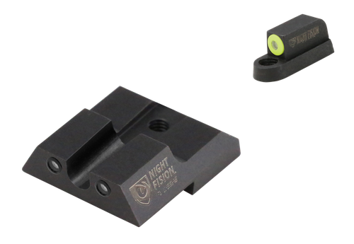 Night Fision Sight Set for CZ-USA P-07 & P-09 Yellow Front Black Rear