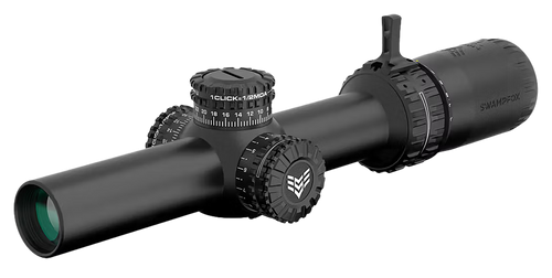 Swampfox Optics Arrowhead 1-8x24 Rifle Scope 30mm Tube Green BDC Reticle
