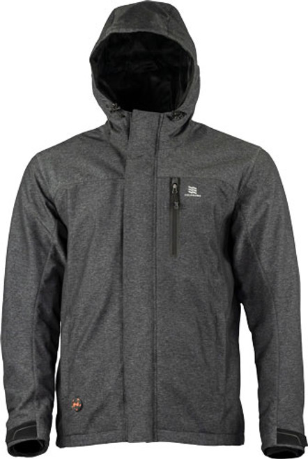 JACKET HEATHER GRAY XX-LARGE!MOBILE WARMING MEN'S ADVENTURE - Image 1 JACKET HEATHER GRAY XX-LARGE!MOBILE WARMING MEN'S ADVENTURE - Image 1