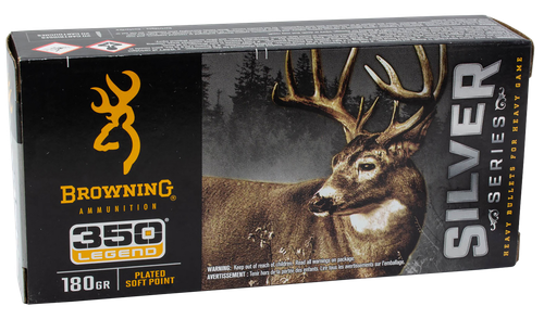 Winchester Browning Silver Series 350 Legend Ammo 180 Grain JSP Box of 20