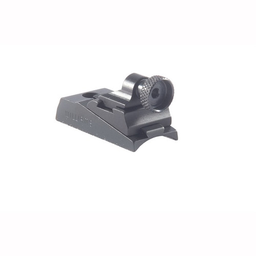 Williams WGRS-CVA Guide Receiver Peep Sight CVA Rifles With Round Barrel and Winchester X-150 Muzzleloaders Aluminum Black
