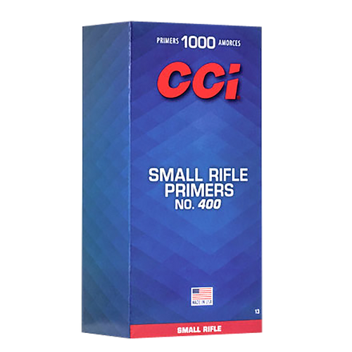 CCI Small Rifle Primers #400, 1000 Count