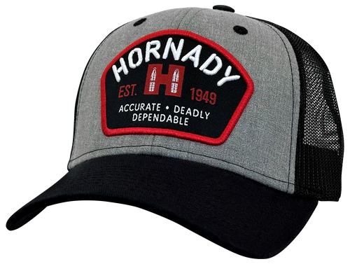 Hornady Mens ADD Patch Hat Black/Gray