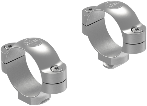 Leupold Standard 30mm Scope Rings Silver Medium