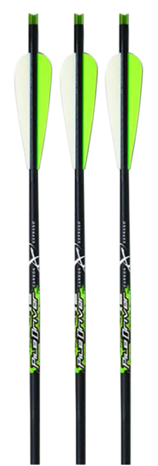 Carbon Express PileDriver Crossbolt Green 20" 3 Pack