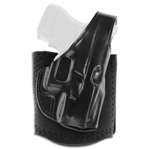 Galco Ankle Glove Ankle Holster Right Hand Sig P365, P365x, P365 SAS Leather Black