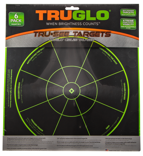 Truglo Tru-See Reactive Target 12x12 Inch 6 Pack