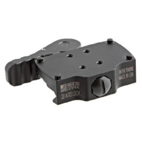 American Defense Mfg EOTECH Miniature Red Dot Sight Mount Standard Lever Black