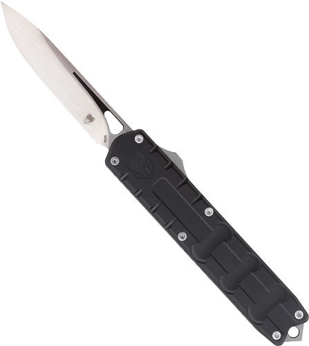 Cobratec Knives OTF Enforcer 3.25" Drop Point M390 Black