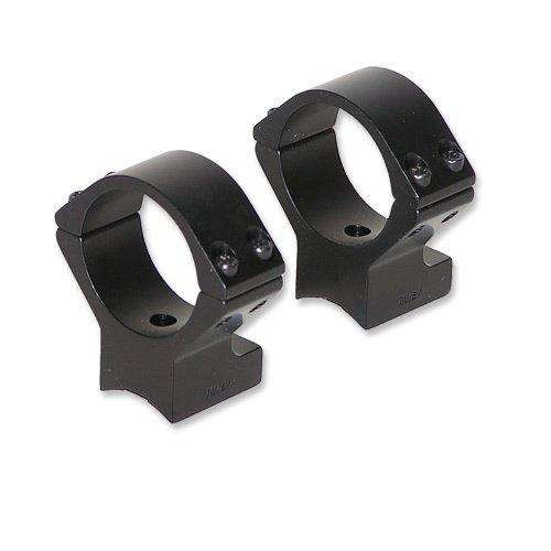 Talley Lightweight 2-Piece Scope Mount 30mm Rings Weatherby Vanguard Matte Black Medium