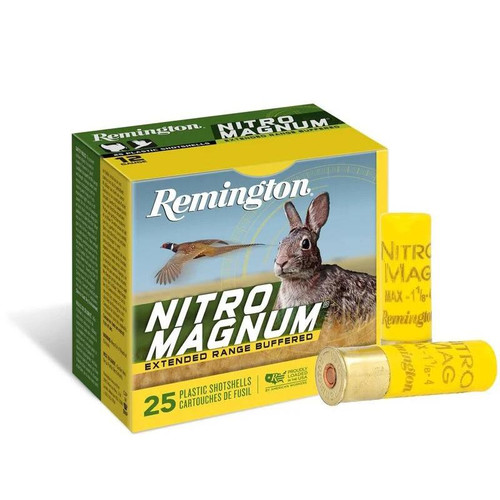 Remington Nitro Magnum Shotshells 20 Gauge 2-3/4" 1-1/8 oz #6 1175 fps Box of 25