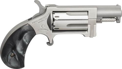 North American Arms Sidewinder .22 WMR Revolver 1.5" Barrel Black Pearl Grip