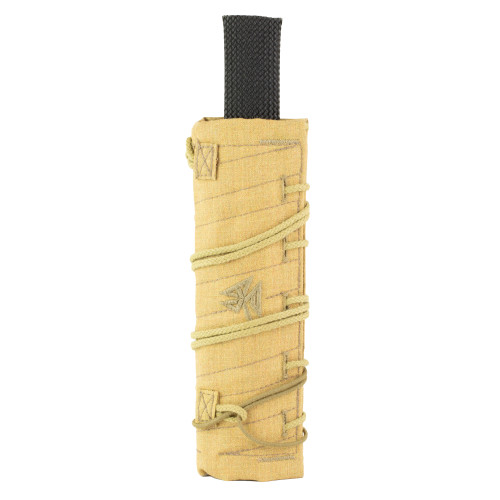 Burn Proof Gear Suppressor CVR HVY 8.5 x 1.5 Inch Wheat Tan - Image 1