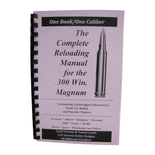 Loadbooks USA .300 Winchester Magnum Reloading Manual