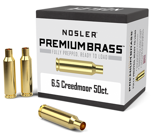 Nosler Custom 6.5 Creedmoor Brass Box of 50