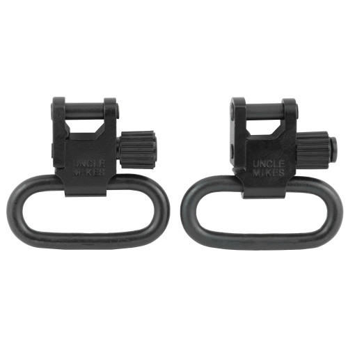Uncle Mike's Quick Detachable Auto, Single Shot Ruger Carbine Sling Swivels 1" Black