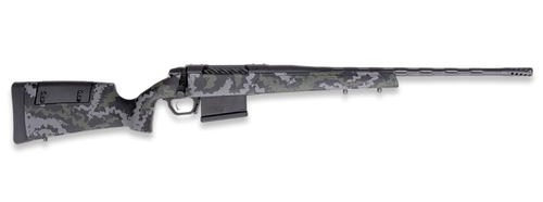 Weatherby 307 Range XP 2.0 Bolt Action Rifle 6.5 Weatherby RPM 24" Fluted Graphite Black Threaded Barrel Graphite Black Frame Green/Gray Adjustable Comb Stock