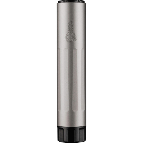 Dead Air Mask-HD .22LR Suppressor 5.1 Inches Silver
