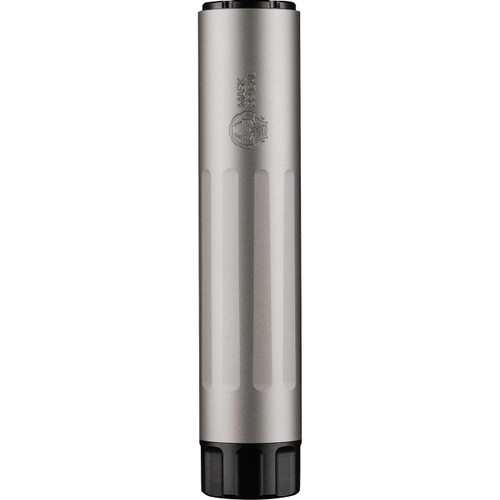 Dead Air Mask-HD .22LR Suppressor 5.1 Inches Silver