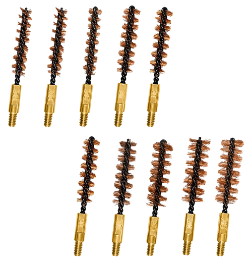 Otis Rifle/Pistol Bore Brush 10-Brush Set Bronze