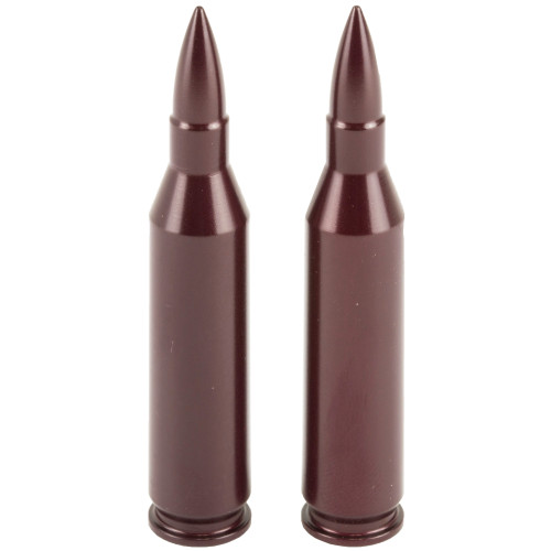 A-ZOOM Action Proving Dummy Round, Snap Cap 243 Winchester Aluminum 2PK - Image 1