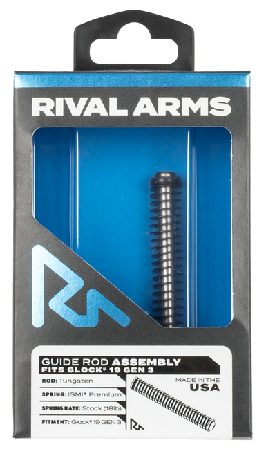 Rival Arms Guide Rod Glock 19 Gen3 Tungsten