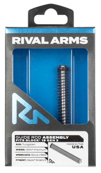 Rival Arms Guide Rod Glock 19 Gen3 Tungsten