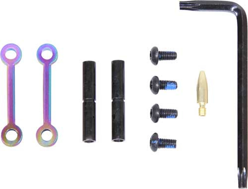 TRIGGER/HAMMER PIN SET RAINBOWGUNTEC AR15 ANTI-ROTATION