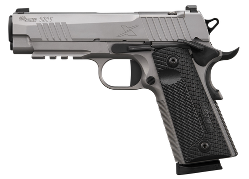 Sig Sauer 1911X Carry 45 ACP Pistol 4.2" Barrel 8+1 Round Stainless Steel Optic Ready