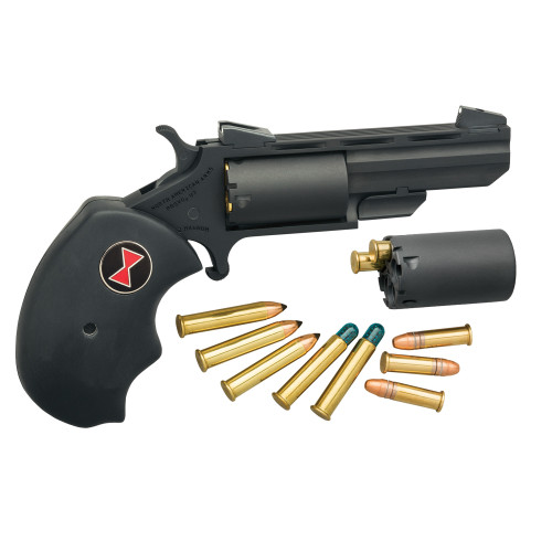North American Arms Black Widow 22 WMR Revolver 2" Barrel 5 Rounds Black