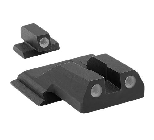 Meprolight Tru-Dot Sight Set for S&W M&P Shield, Shield Plus, Shield 2.0 Green Tritium