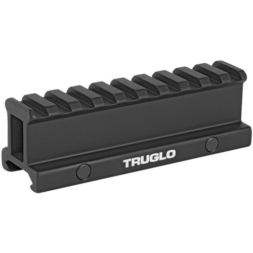 Truglo 1-Inch Picatinny Riser Mount AR-15 Matte Black