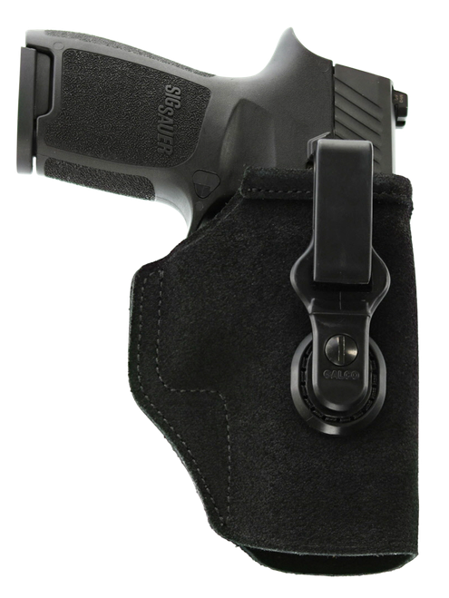 Galco TUC664B Tuck-N-Go 2.0 IWB Holster Black Leather UniClip Sig P938 Ambidextrous